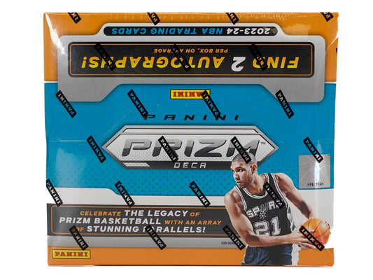 2023 - 24 Panini Prizm Deca Basketball Hobby Box - Columbia Hobby - Sports Card Boxes - Toploaders - Card Savers