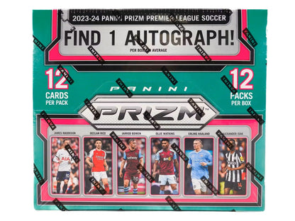2023 - 24 Panini Prizm Premier League EPL Soccer Hobby Box - Columbia Hobby - Sports Card Boxes - Toploaders - Card Savers