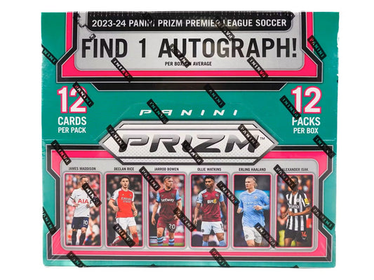 2023 - 24 Panini Prizm Premier League EPL Soccer Hobby Box - Columbia Hobby - Sports Card Boxes - Toploaders - Card Savers