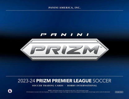 2023 - 24 Panini Prizm Premier League EPL Soccer International Hobby Box - Columbia Hobby - Sports Card Boxes - Toploaders - Card Savers