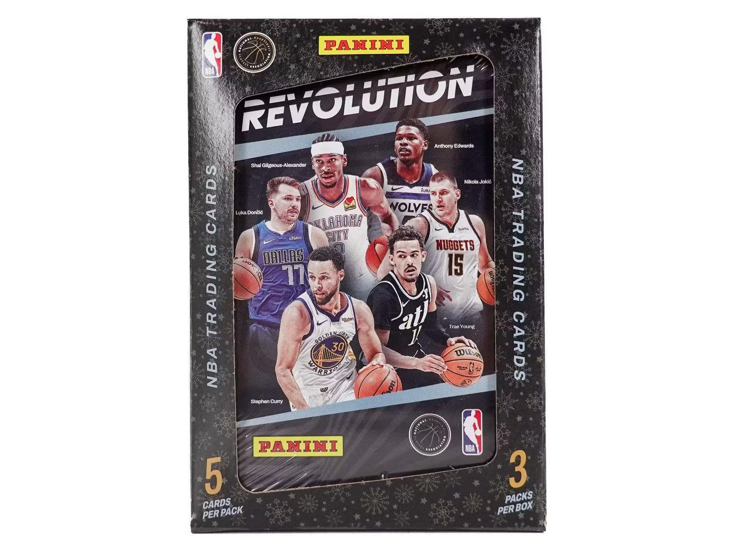2023 - 24 Panini Revolution Basketball Winter Tin - Columbia Hobby - Sports Card Boxes - Toploaders - Card Savers