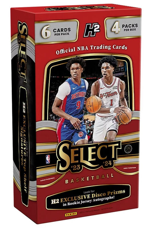 2023 - 24 Panini Select Basketball H2 Box - Columbia Hobby - Sports Card Boxes - Toploaders - Card Savers