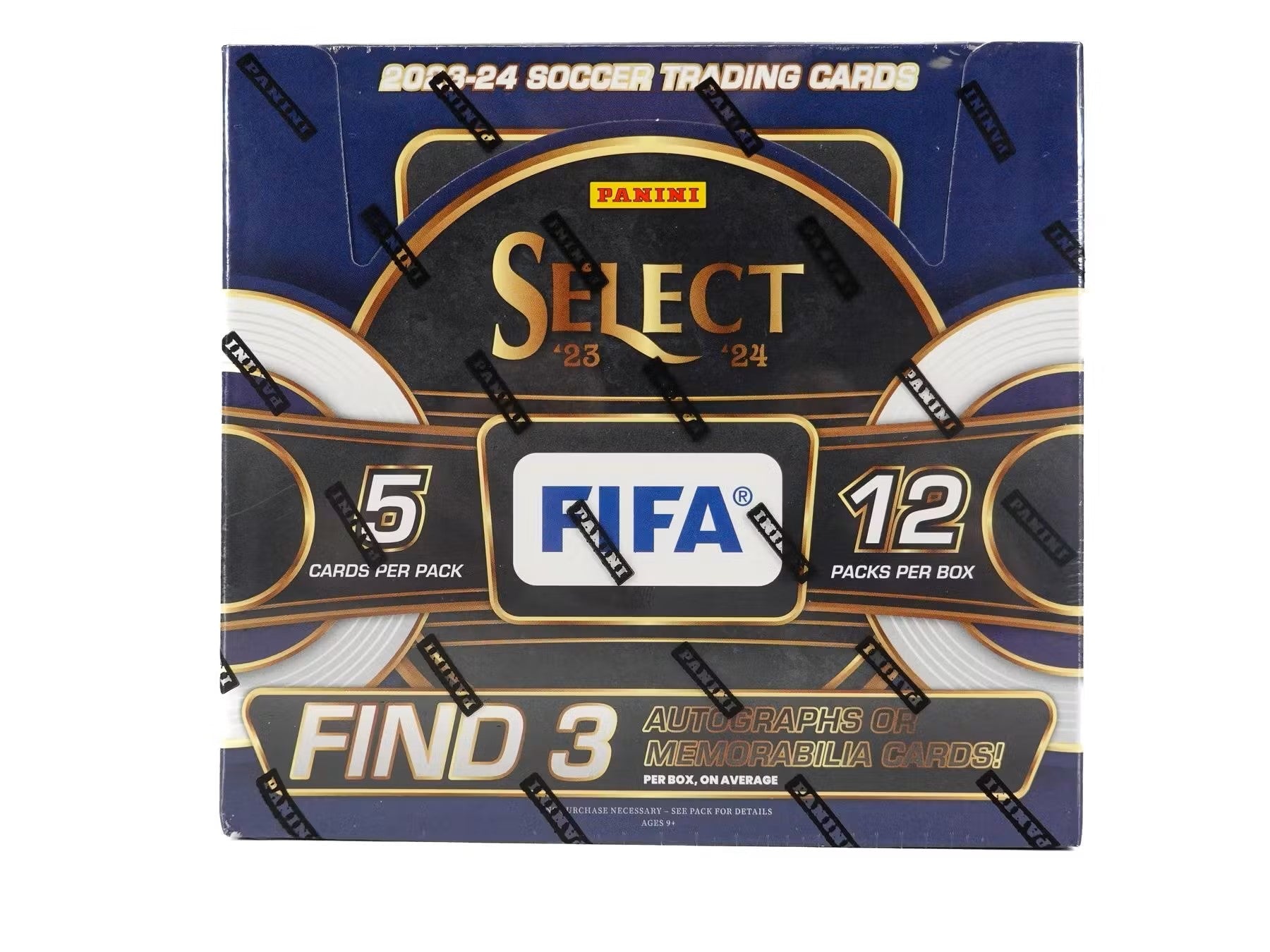 2023 - 24 Panini Select FIFA Soccer Hobby Box - Columbia Hobby - Sports Card Boxes - Toploaders - Card Savers
