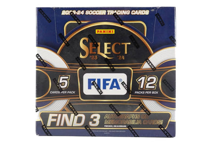 2023 - 24 Panini Select FIFA Soccer Hobby Box - Columbia Hobby - Sports Card Boxes - Toploaders - Card Savers