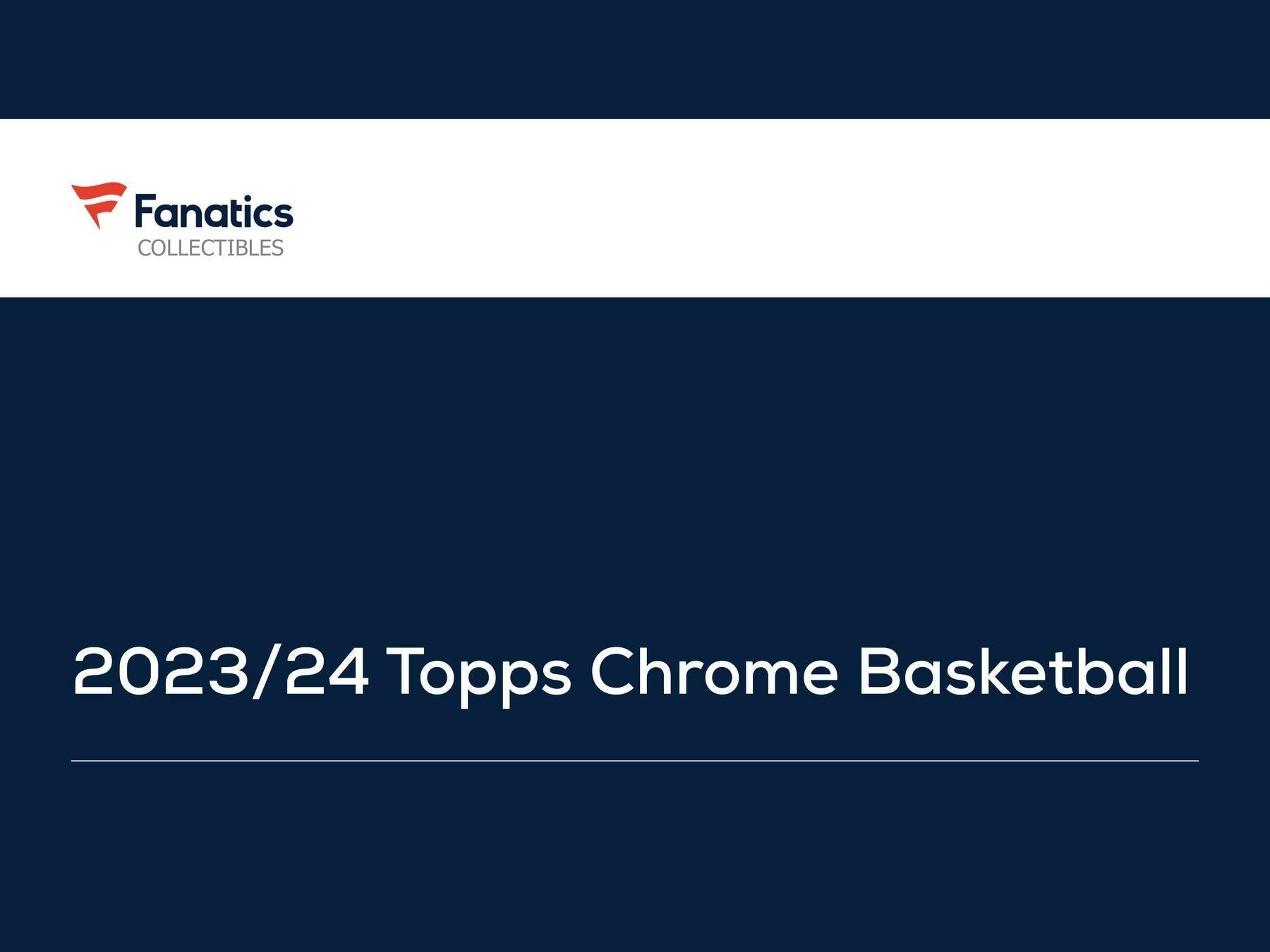 2023 - 24 Topps Chrome Basketball Monster Mega Box - Columbia Hobby - Sports Card Boxes - Toploaders - Card Savers