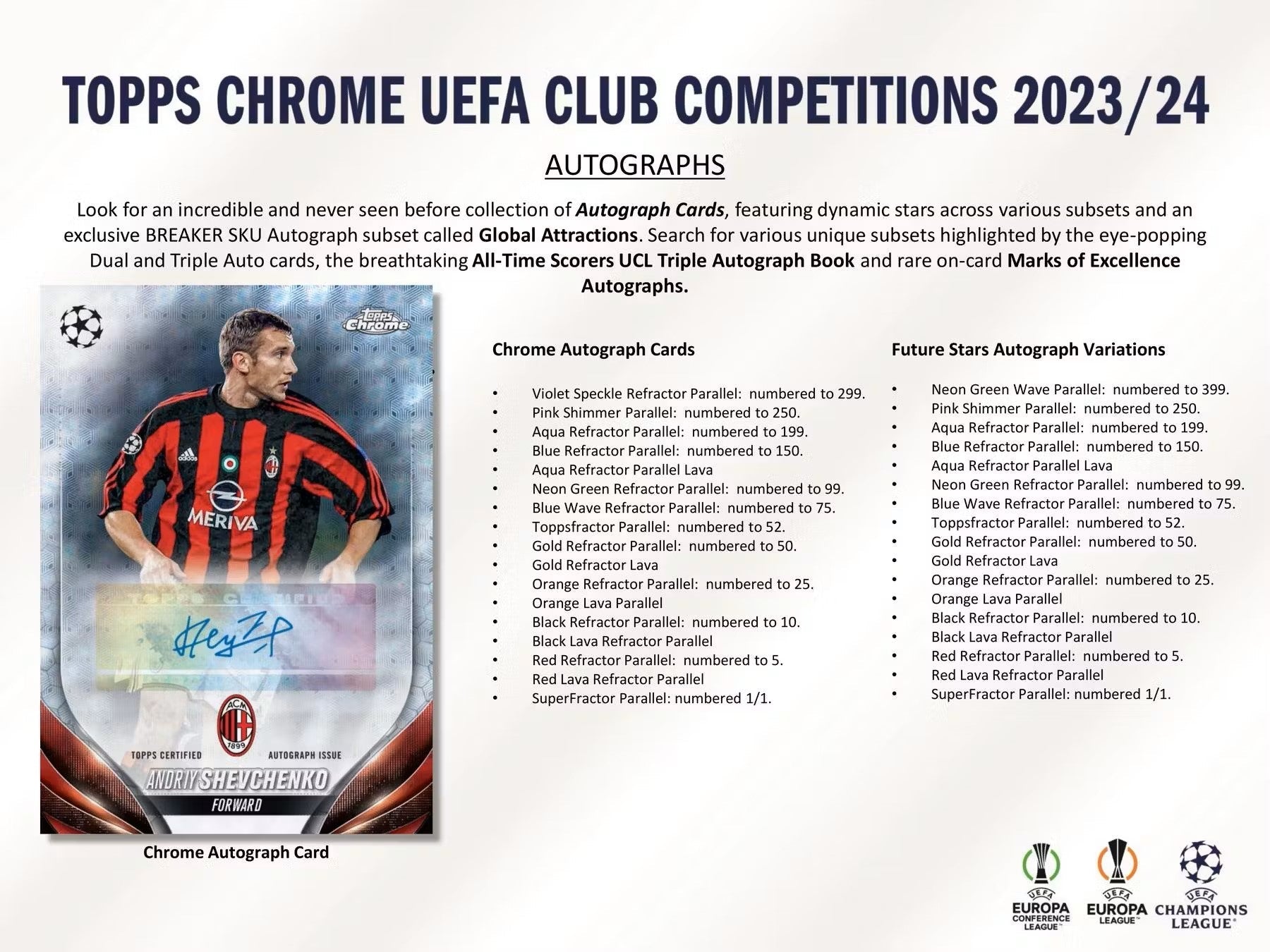 2023 - 24 Topps Chrome UEFA Club Competitions Soccer Breakers Delight Box - Columbia Hobby - Sports Card Boxes - Toploaders - Card Savers