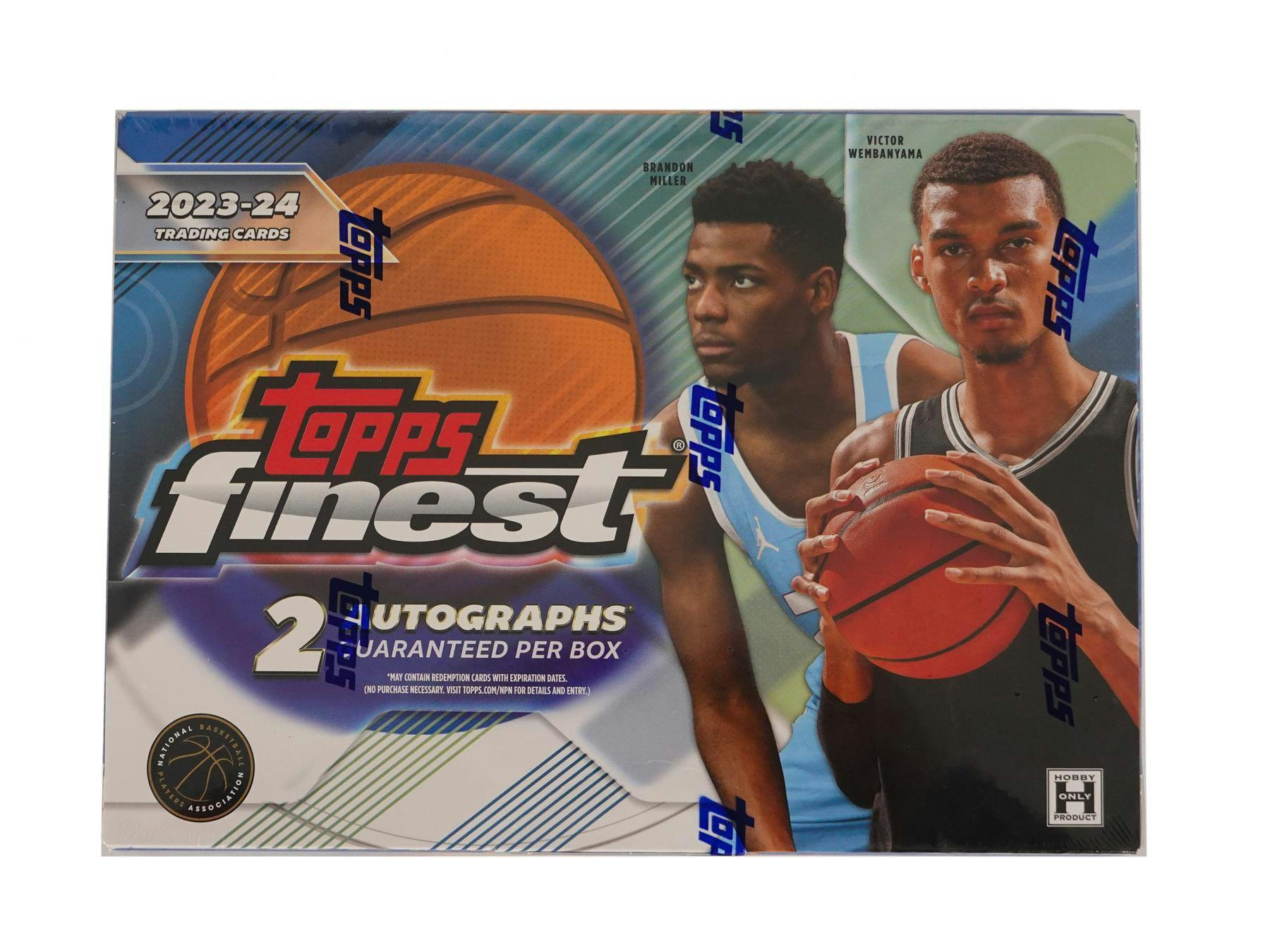 2023 - 24 Topps Finest Basketball Hobby Box - Columbia Hobby - Sports Card Boxes - Toploaders - Card Savers