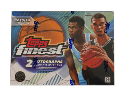 2023 - 24 Topps Finest Basketball Hobby Box - Columbia Hobby - Sports Card Boxes - Toploaders - Card Savers