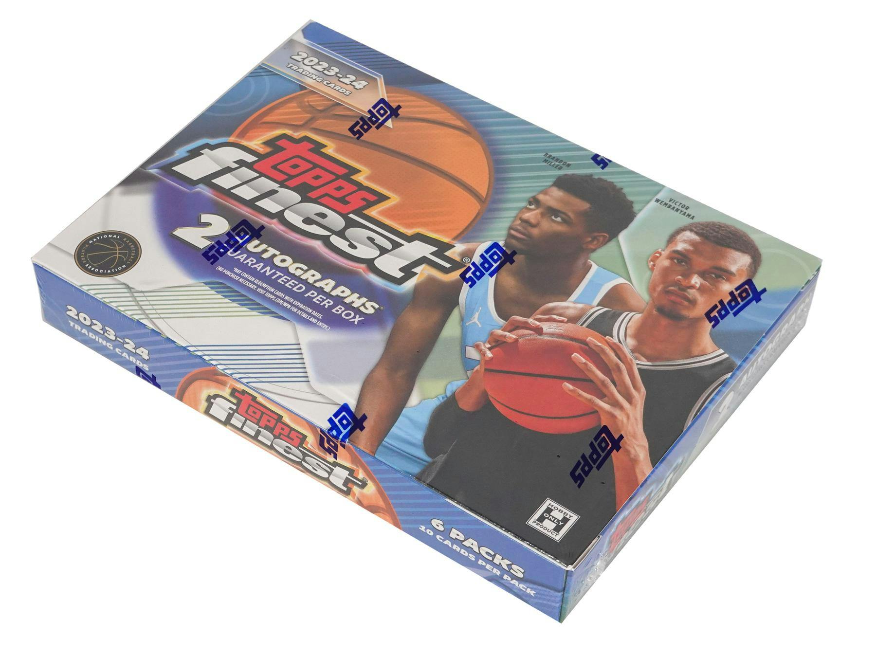 2023 - 24 Topps Finest Basketball Hobby Box - Columbia Hobby - Sports Card Boxes - Toploaders - Card Savers