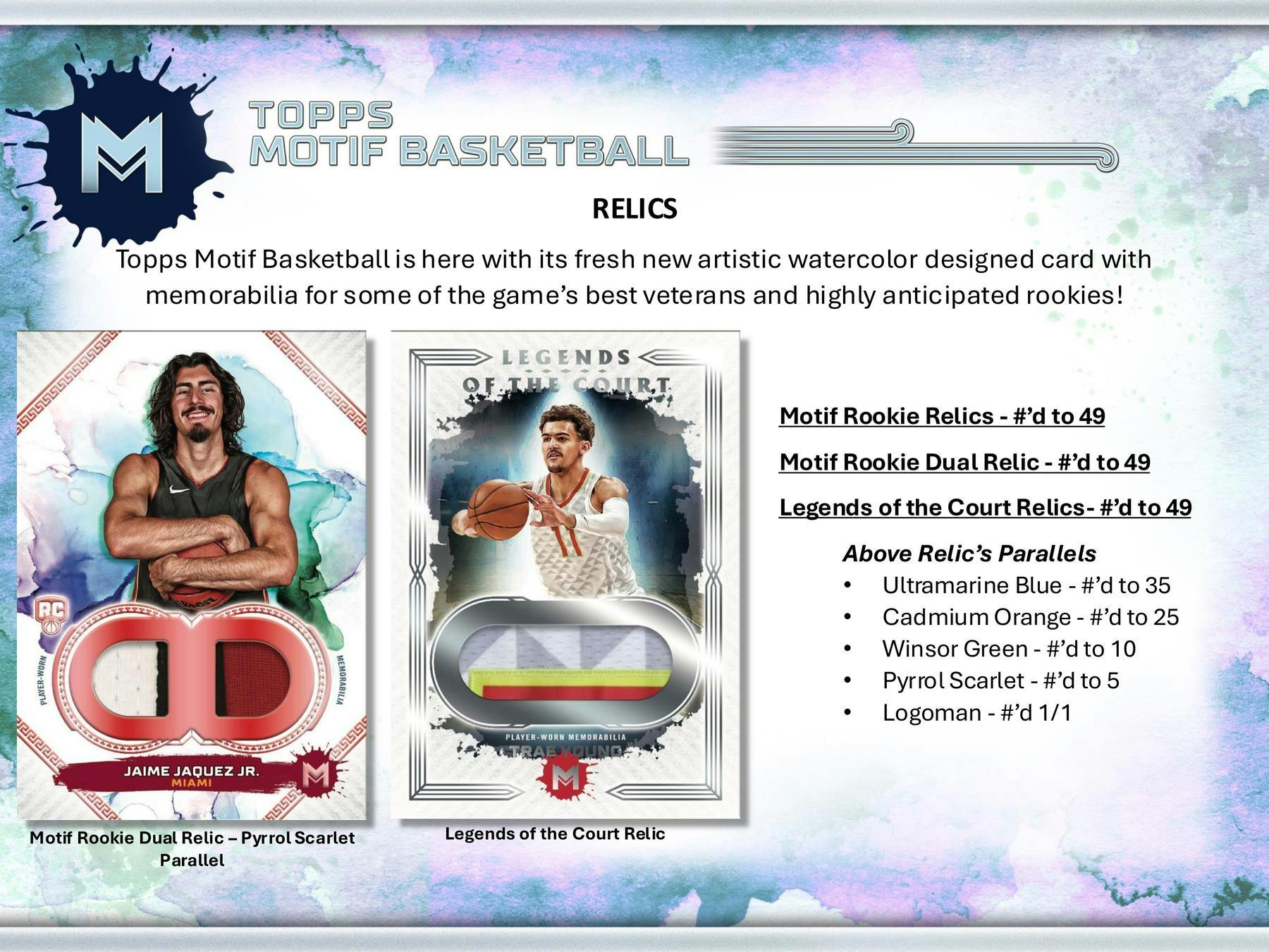 2023 - 24 Topps Motif Basketball Hobby Box - Columbia Hobby - Sports Card Boxes - Toploaders - Card Savers