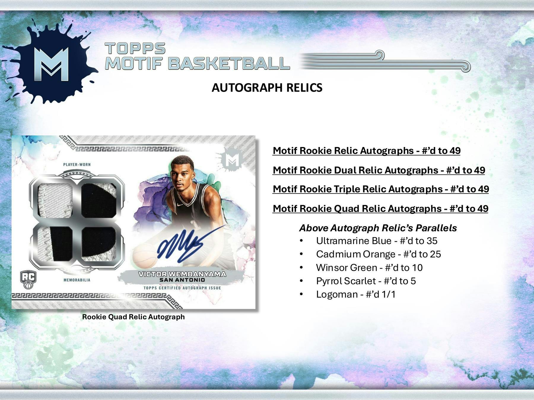 2023 - 24 Topps Motif Basketball Hobby Box - Columbia Hobby - Sports Card Boxes - Toploaders - Card Savers