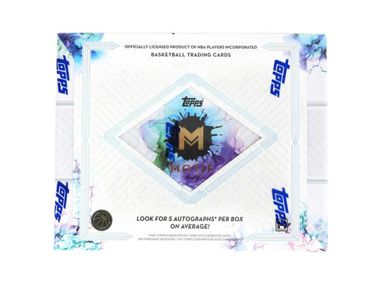 2023 - 24 Topps Motif Basketball Hobby Box - Columbia Hobby - Sports Card Boxes - Toploaders - Card Savers