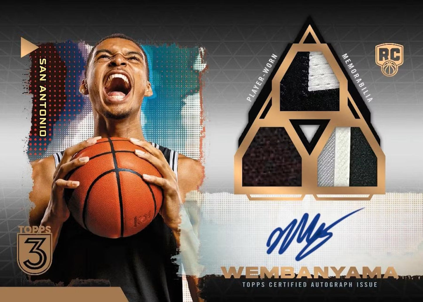 2023 - 24 Topps Three Basketball Hobby Box - Columbia Hobby - Sports Card Boxes - Toploaders - Card Savers