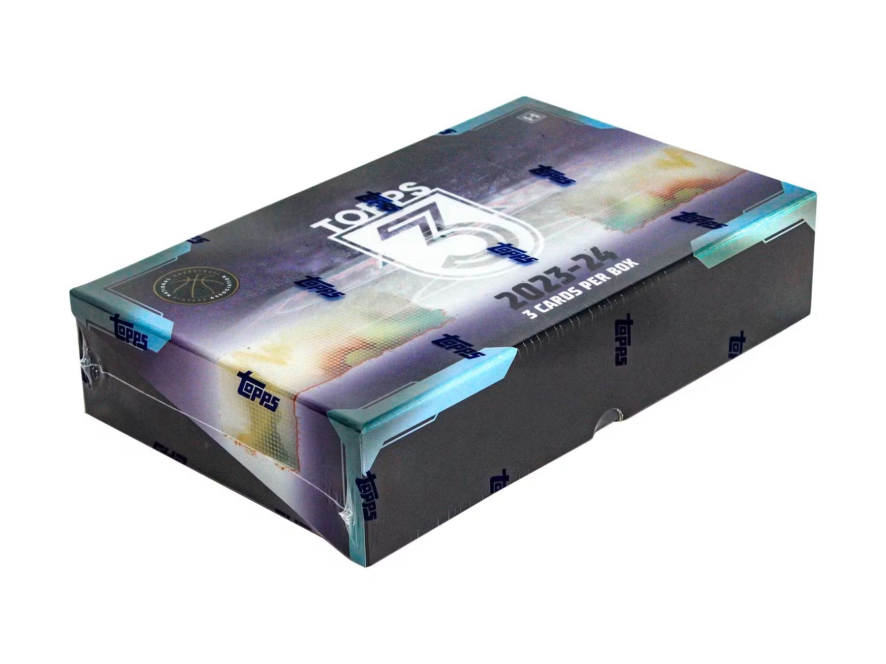 2023 - 24 Topps Three Basketball Hobby Box - Columbia Hobby - Sports Card Boxes - Toploaders - Card Savers