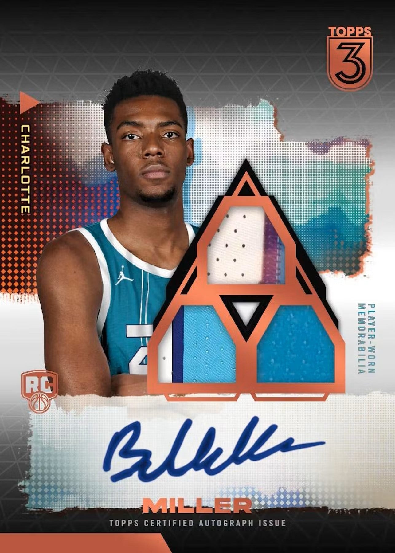 2023 - 24 Topps Three Basketball Hobby Box - Columbia Hobby - Sports Card Boxes - Toploaders - Card Savers