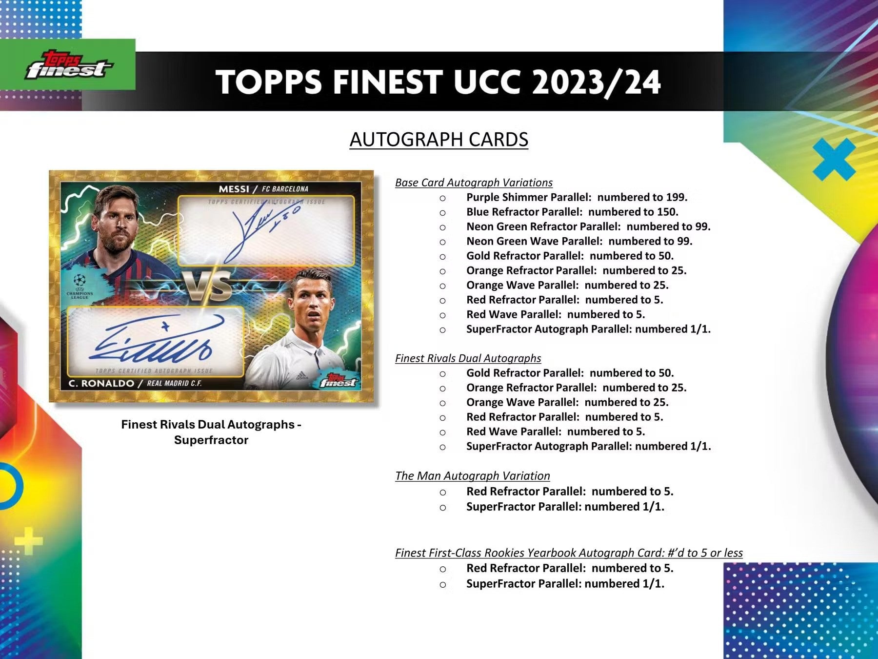 2023 - 24 Topps UEFA Club Competitions Finest Soccer Hobby Box - Columbia Hobby - Sports Card Boxes - Toploaders - Card Savers