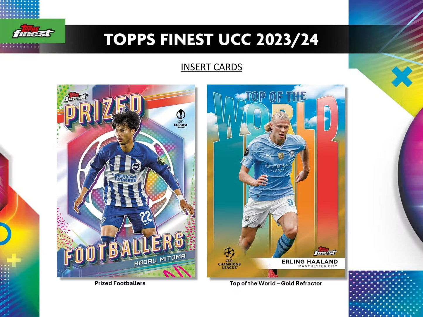 2023 - 24 Topps UEFA Club Competitions Finest Soccer Hobby Box - Columbia Hobby - Sports Card Boxes - Toploaders - Card Savers