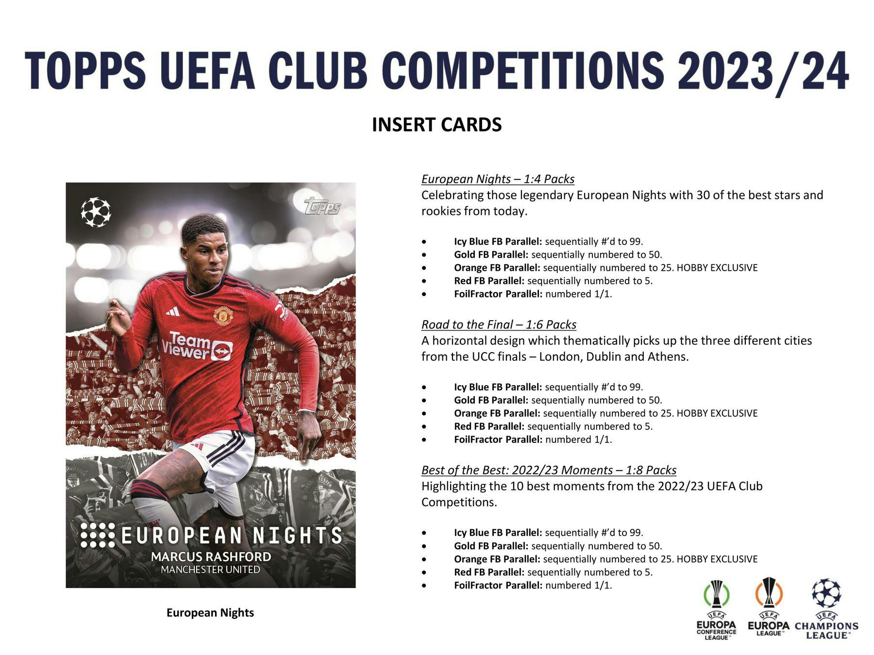 2023 - 24 Topps UEFA Club Competitions Soccer Hobby Box - Columbia Hobby - Sports Card Boxes - Toploaders - Card Savers