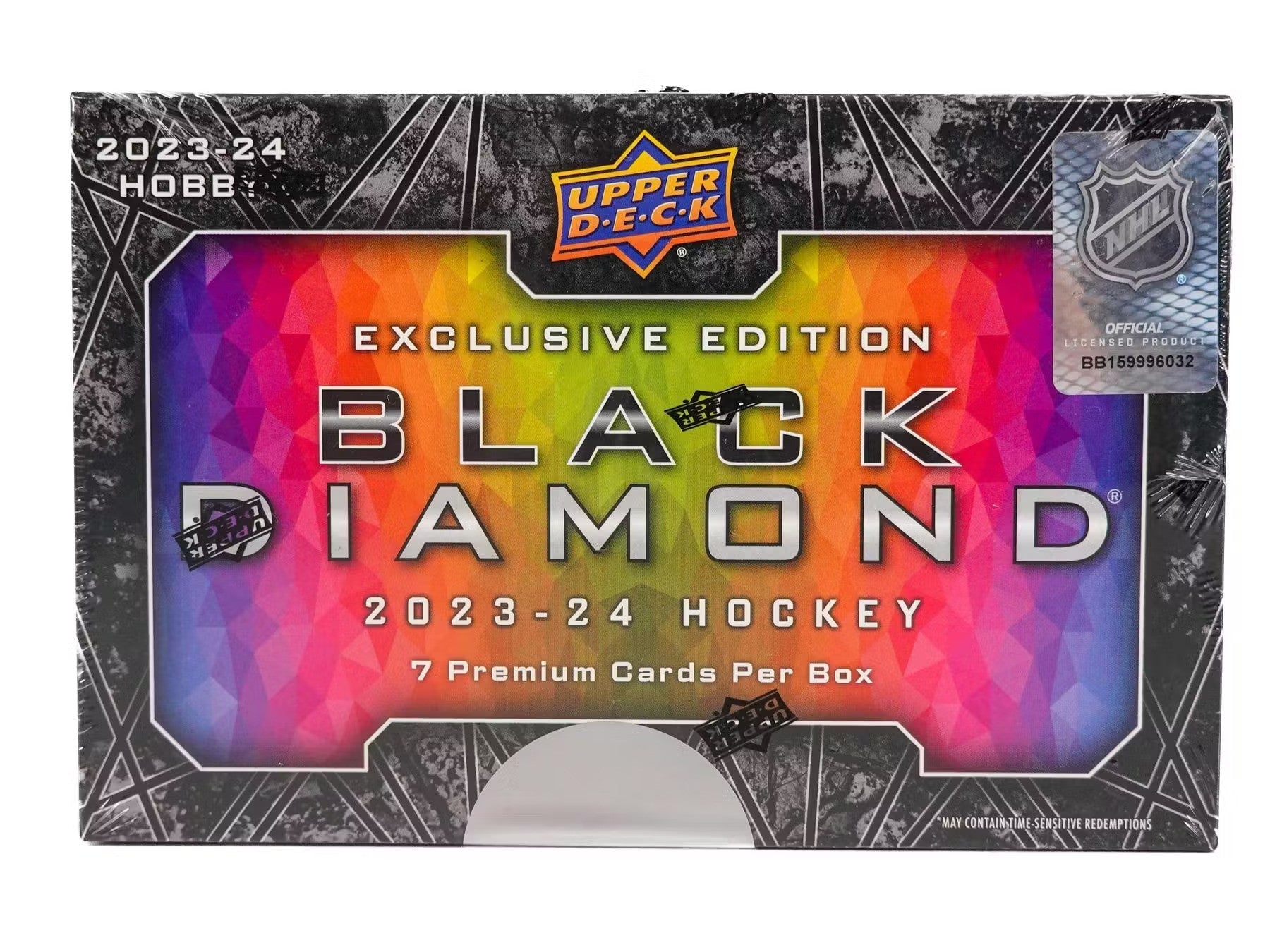 2023 - 24 Upper Deck Black Diamond Hockey CDD Exclusive Hobby Box - Columbia Hobby - Sports Card Boxes - Toploaders - Card Savers
