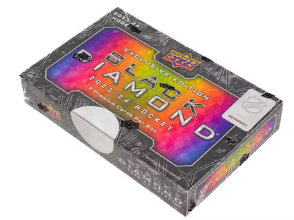 2023 - 24 Upper Deck Black Diamond Hockey CDD Exclusive Hobby Box - Columbia Hobby - Sports Card Boxes - Toploaders - Card Savers