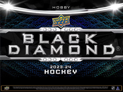 2023 - 24 Upper Deck Black Diamond Hockey CDD Exclusive Hobby Box - Columbia Hobby - Sports Card Boxes - Toploaders - Card Savers