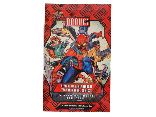 2023 - 24 Upper Deck Marvel Annual Hobby Box - Columbia Hobby - Sports Card Boxes - Toploaders - Card Savers