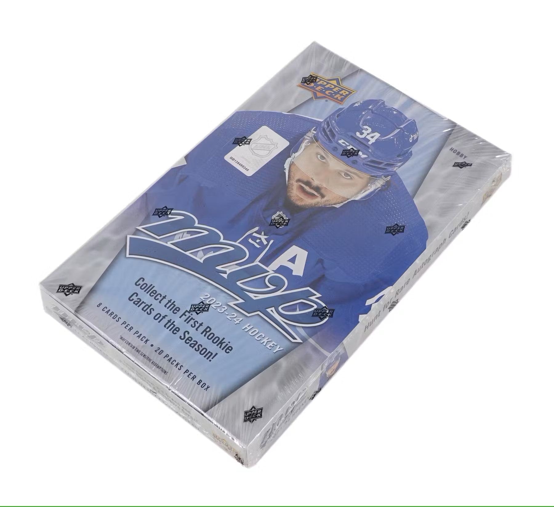 2023 - 24 Upper Deck MVP Hockey Hobby Box - Columbia Hobby - Sports Card Boxes - Toploaders - Card Savers