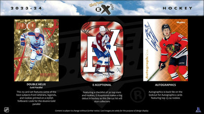 2023 - 24 Upper Deck Skybox E - X 2000 Hockey Hobby Box - Columbia Hobby - Sports Card Boxes - Toploaders - Card Savers