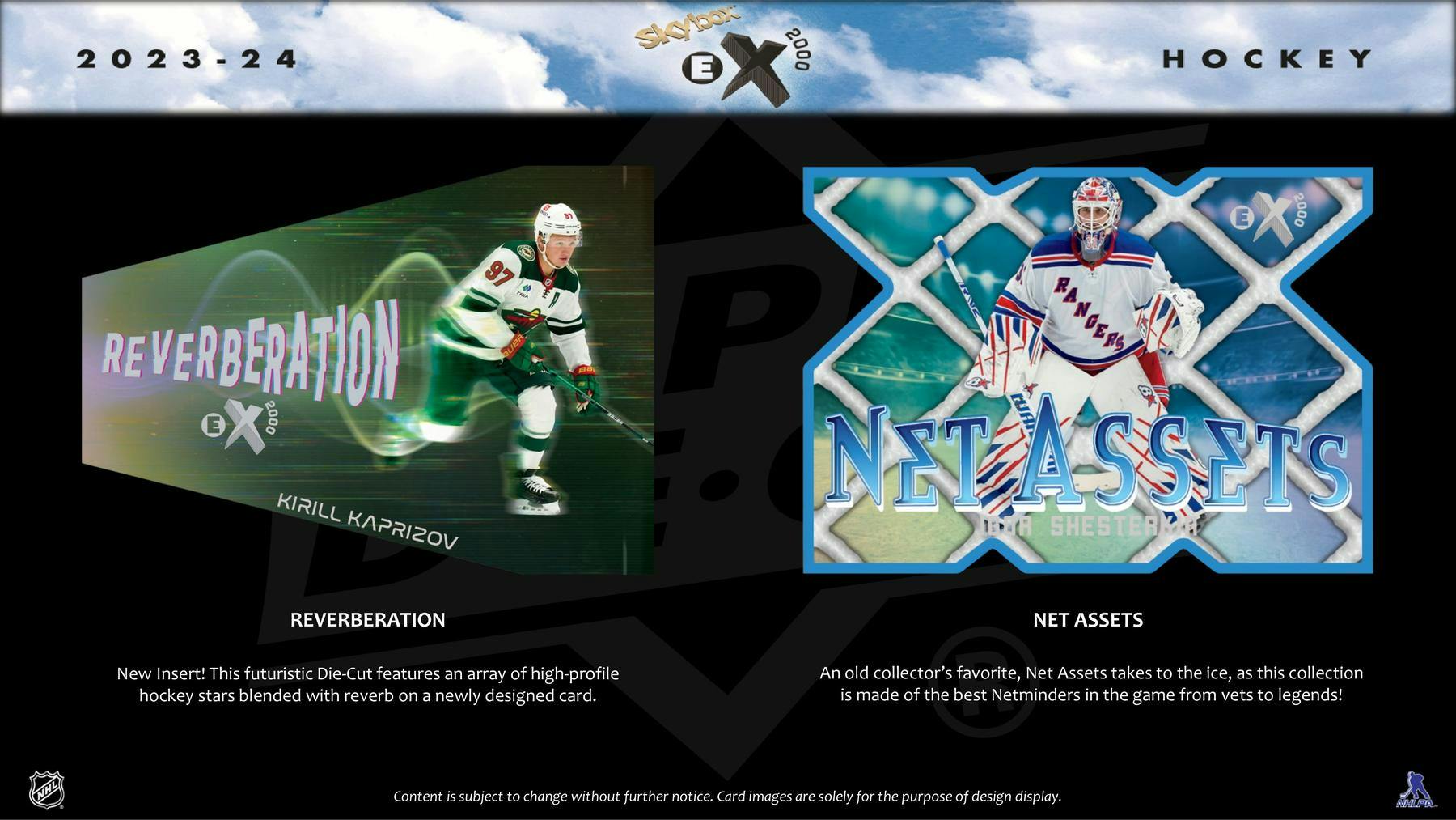 2023 - 24 Upper Deck Skybox E - X 2000 Hockey Hobby Box - Columbia Hobby - Sports Card Boxes - Toploaders - Card Savers