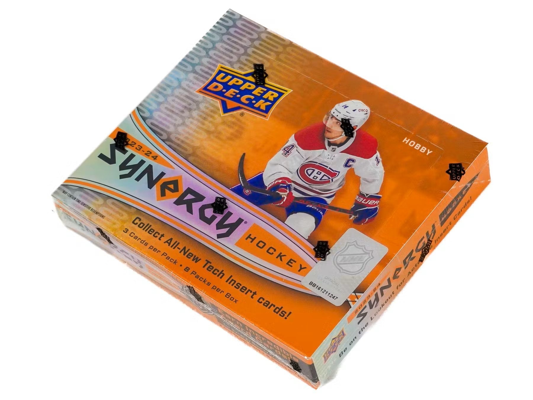 2023 - 24 Upper Deck Synergy Hockey Hobby Box - Columbia Hobby - Sports Card Boxes - Toploaders - Card Savers