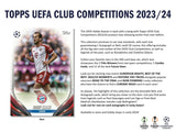 2023-24 Topps UEFA Club Competitions Soccer Hobby Box