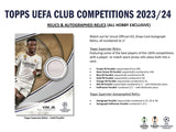 2023-24 Topps UEFA Club Competitions Soccer Hobby Box