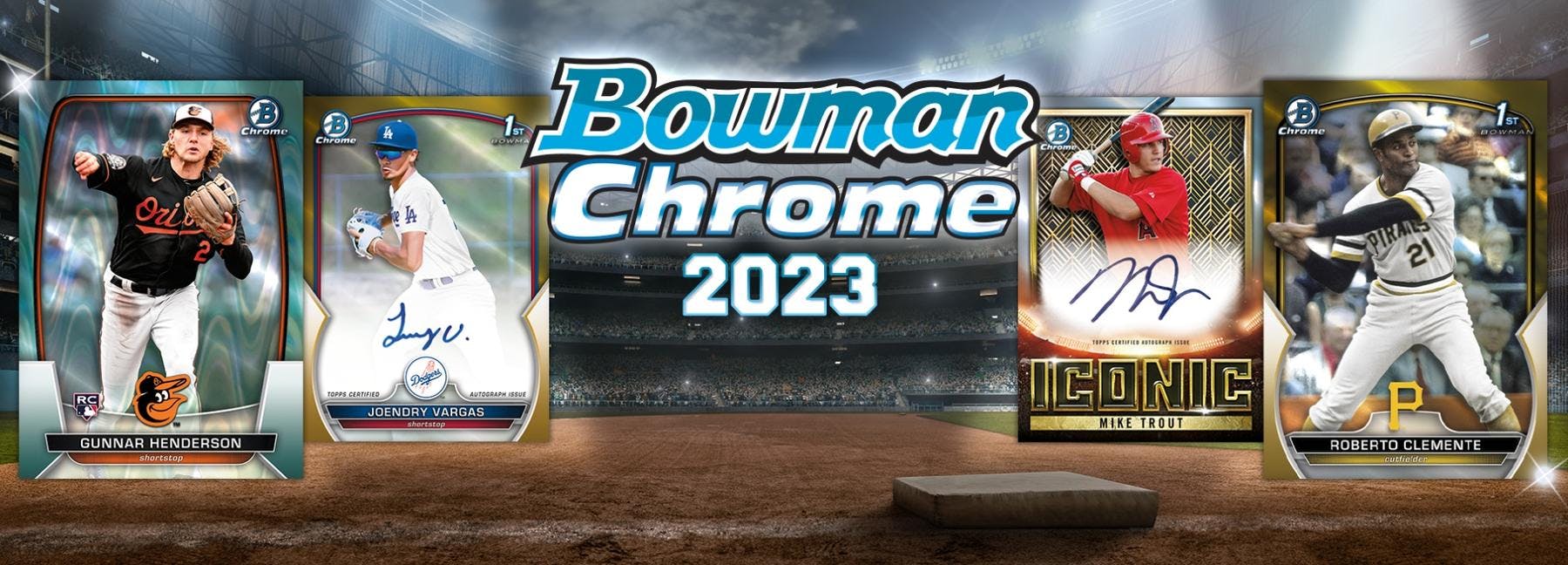 2023 Bowman Chrome Baseball Hobby Box - Columbia Hobby - Sports Card Boxes - Toploaders - Card Savers