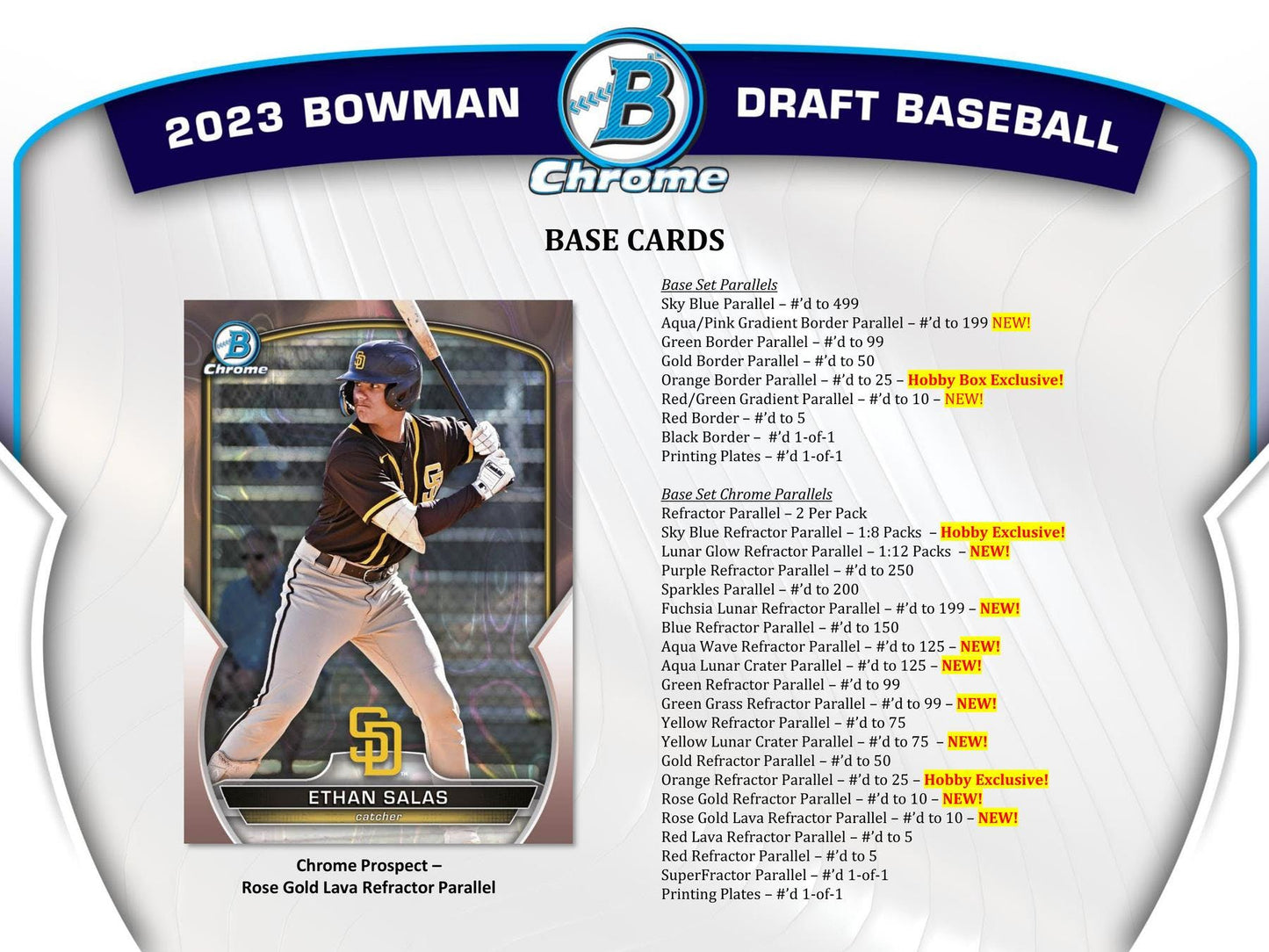 2023 Bowman Draft Baseball Hobby Jumbo Box - Columbia Hobby - Sports Card Boxes - Toploaders - Card Savers