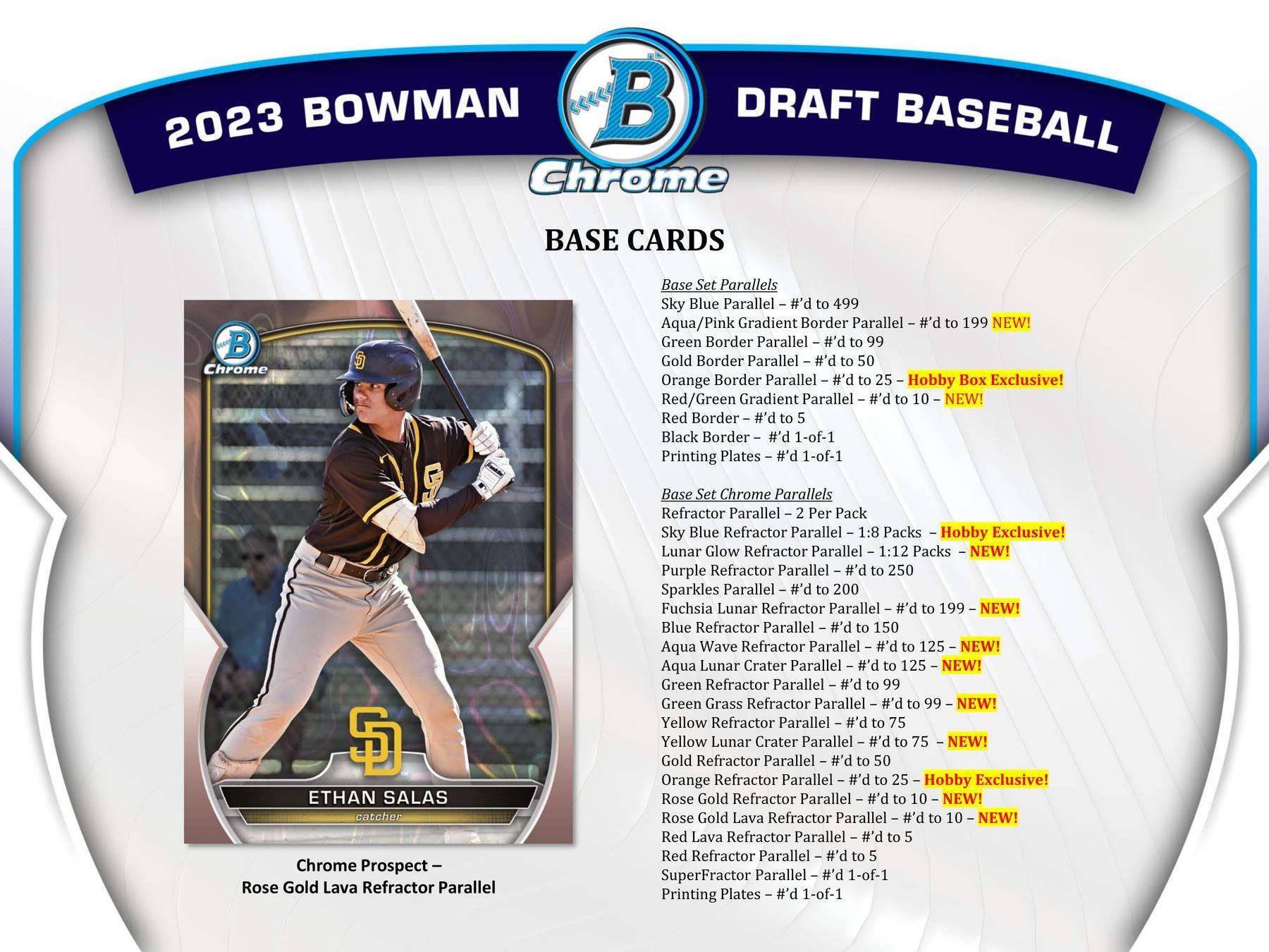 2023 Bowman Draft Baseball Hobby Jumbo Box - Columbia Hobby - Sports Card Boxes - Toploaders - Card Savers