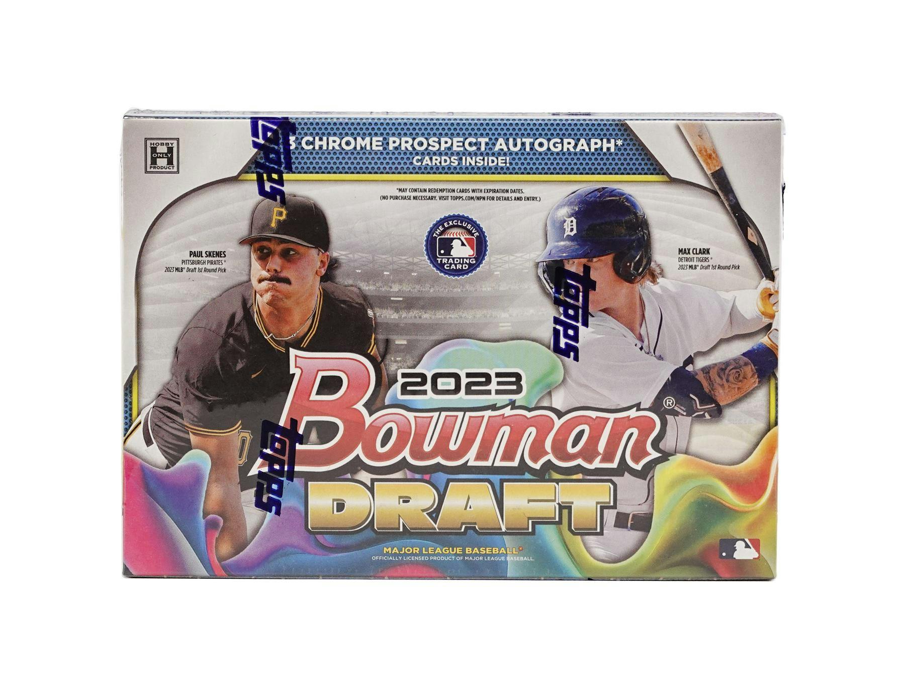 2023 Bowman Draft Baseball HTA Choice Box - Columbia Hobby - Sports Card Boxes - Toploaders - Card Savers