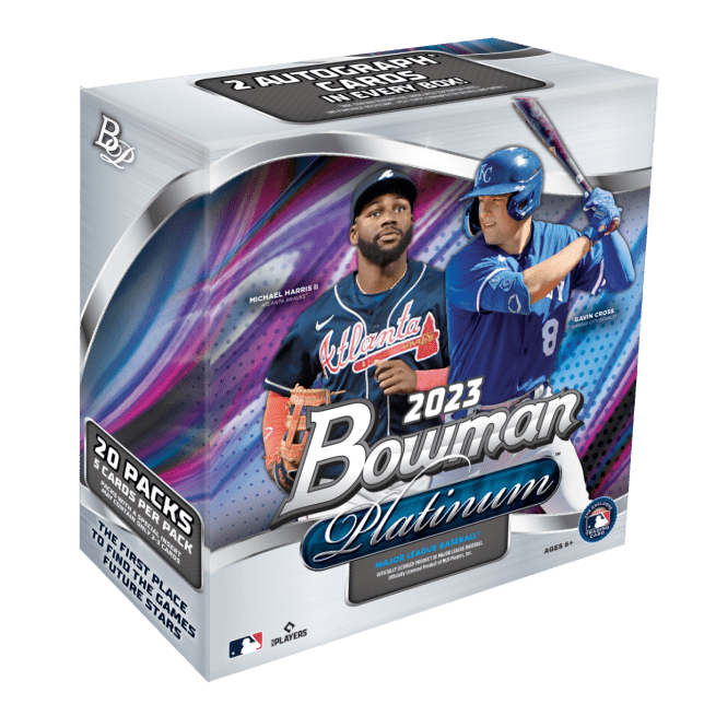 2023 Bowman Platinum Baseball Factory Sealed Monster Box - Columbia Hobby - Sports Card Boxes - Toploaders - Card Savers