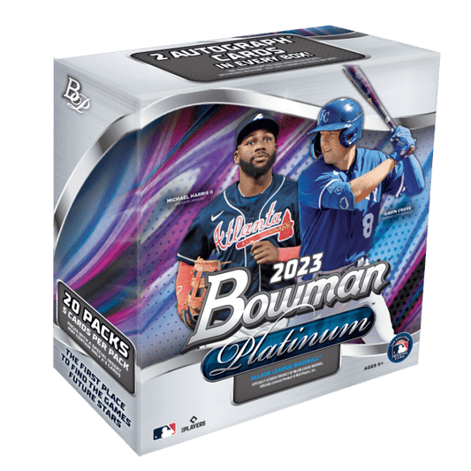 2023 Bowman Platinum Baseball Factory Sealed Monster Box - Columbia Hobby - Sports Card Boxes - Toploaders - Card Savers