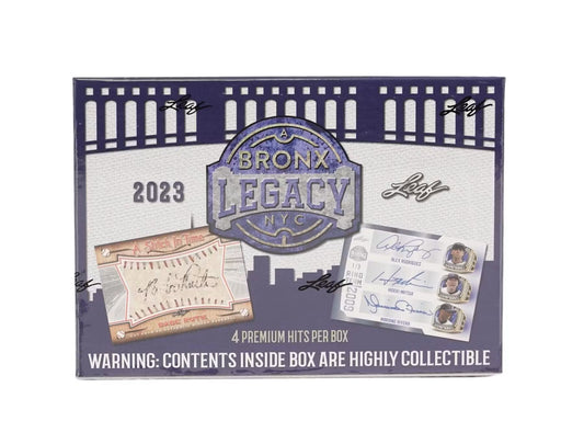 2023 Leaf A Bronx Legacy Baseball Box - Columbia Hobby - Sports Card Boxes - Toploaders - Card Savers