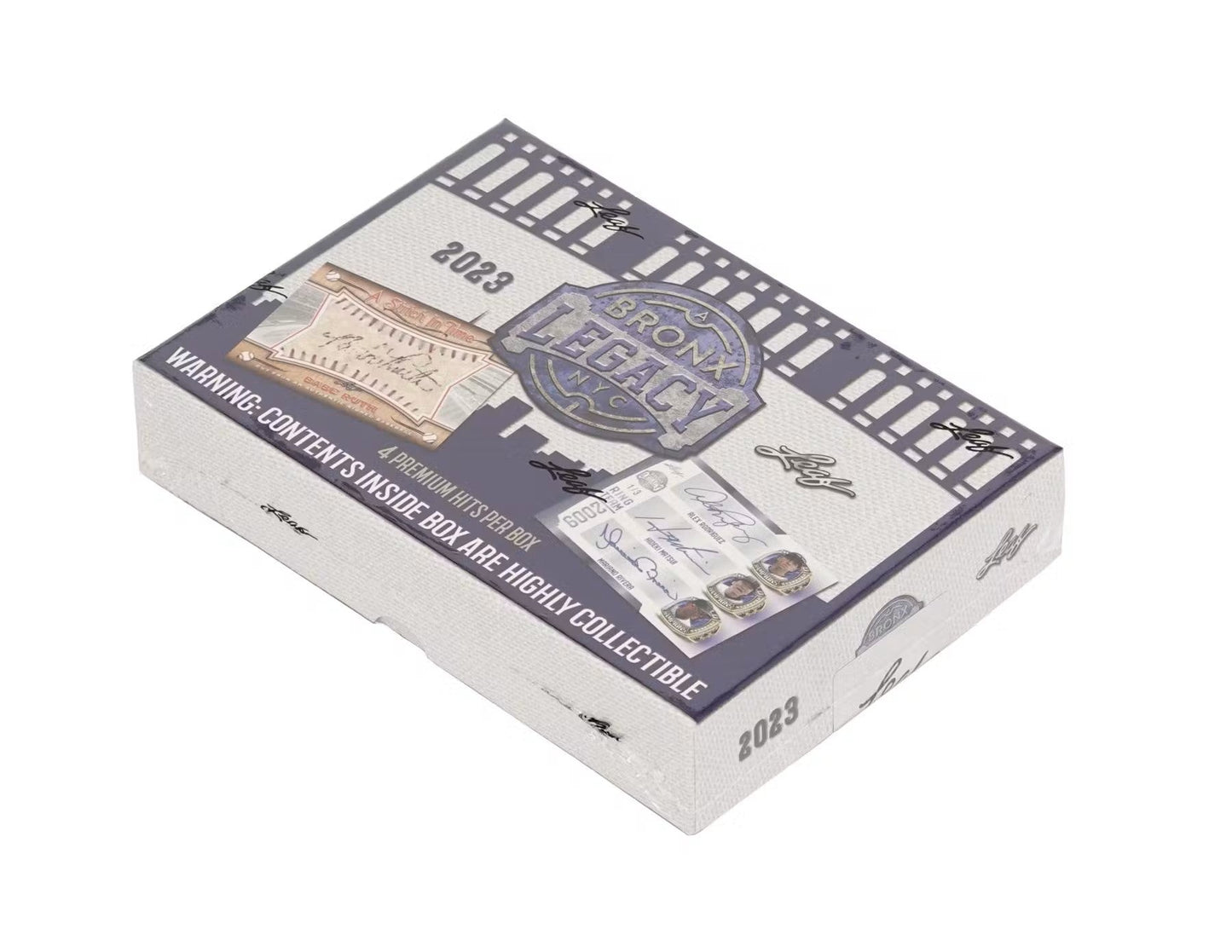 2023 Leaf A Bronx Legacy Baseball Box - Columbia Hobby - Sports Card Boxes - Toploaders - Card Savers