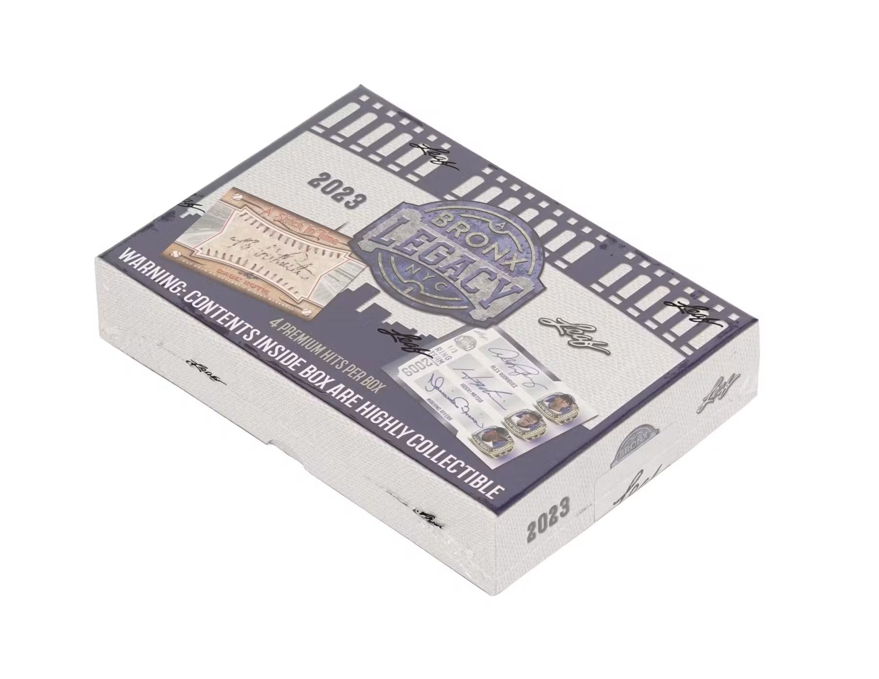 2023 Leaf A Bronx Legacy Baseball Box - Columbia Hobby - Sports Card Boxes - Toploaders - Card Savers
