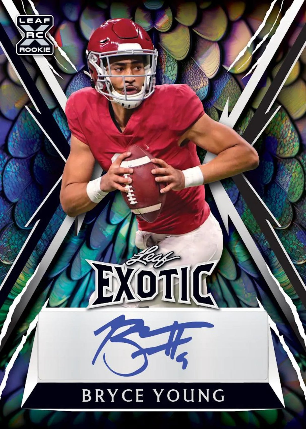 2023 Leaf Exotic Football Hobby Box