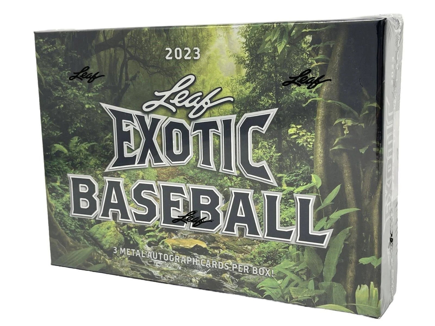 2023 Leaf Exotic Baseball Hobby Box - Columbia Hobby - Sports Card Boxes - Toploaders - Card Savers