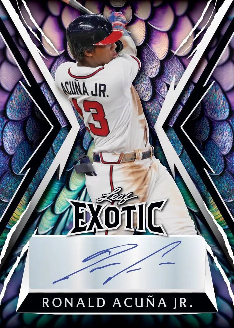 2023 Leaf Exotic Baseball Hobby Box - Columbia Hobby - Sports Card Boxes - Toploaders - Card Savers