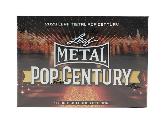 2023 Leaf Metal Pop Century Hobby Box - Columbia Hobby - Sports Card Boxes - Toploaders - Card Savers