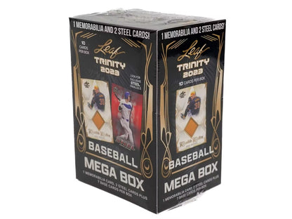 2023 Leaf Trinity Baseball Mega Box - Columbia Hobby - Sports Card Boxes - Toploaders - Card Savers