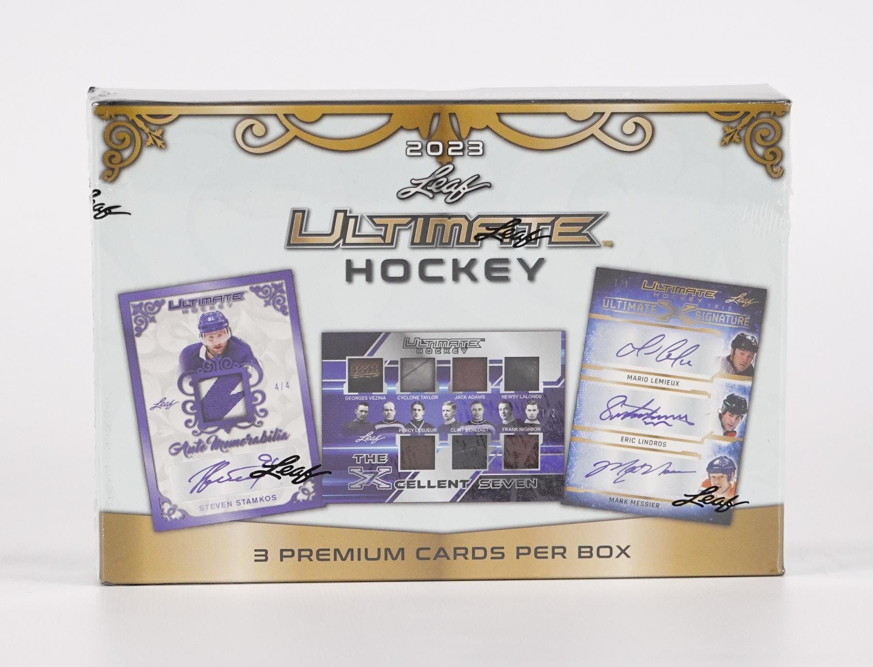2023 Leaf Ultimate Hockey Hobby Box - Columbia Hobby - Sports Card Boxes - Toploaders - Card Savers