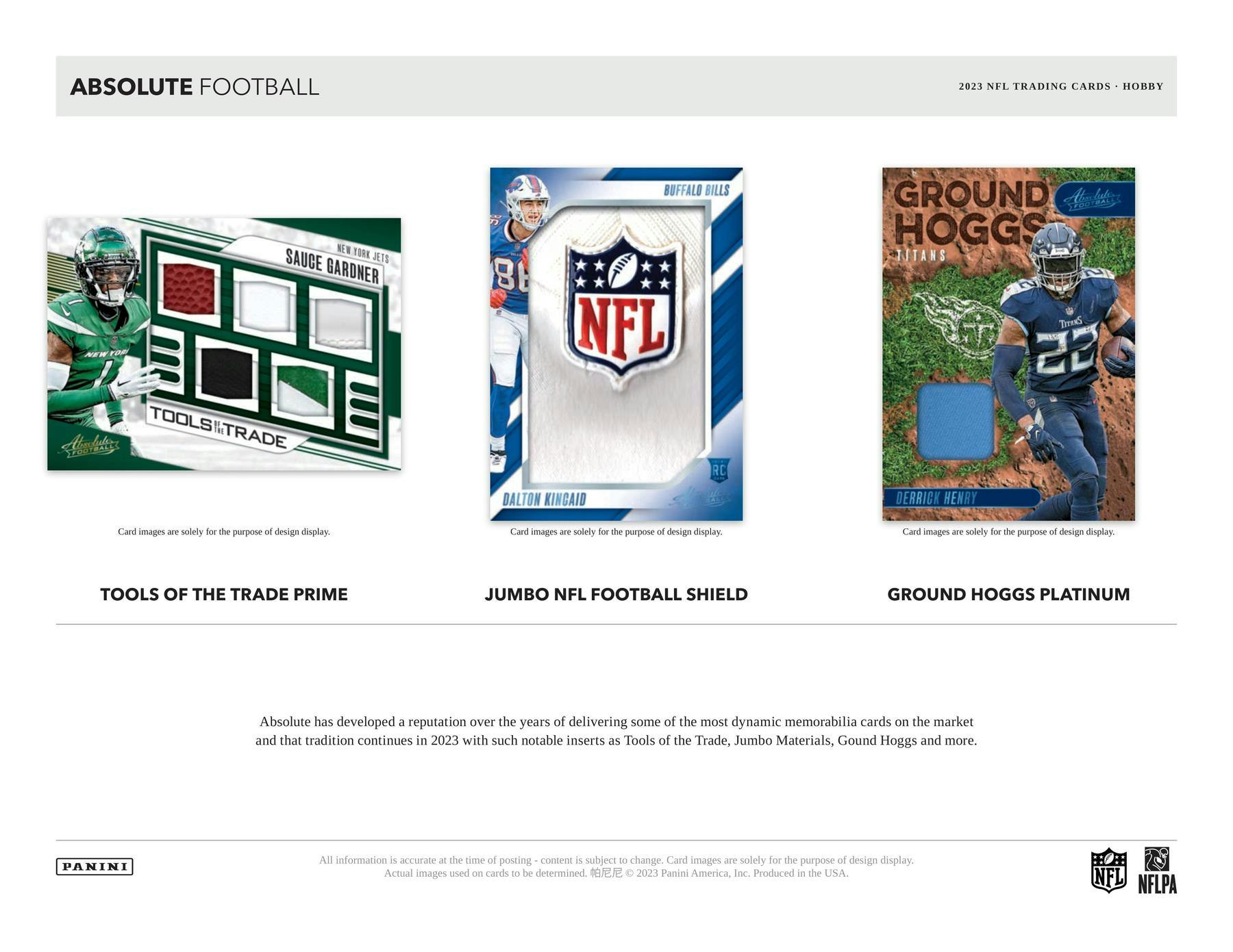 2023 Panini Absolute Football Hobby Box - Columbia Hobby - Sports Card Boxes - Toploaders - Card Savers