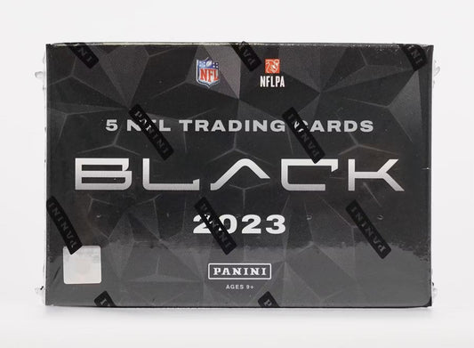 2023 Panini Black Football Hobby Box - Columbia Hobby - Sports Card Boxes - Toploaders - Card Savers
