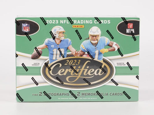 2023 Panini Certified Football Hobby Box - Columbia Hobby - Sports Card Boxes - Toploaders - Card Savers